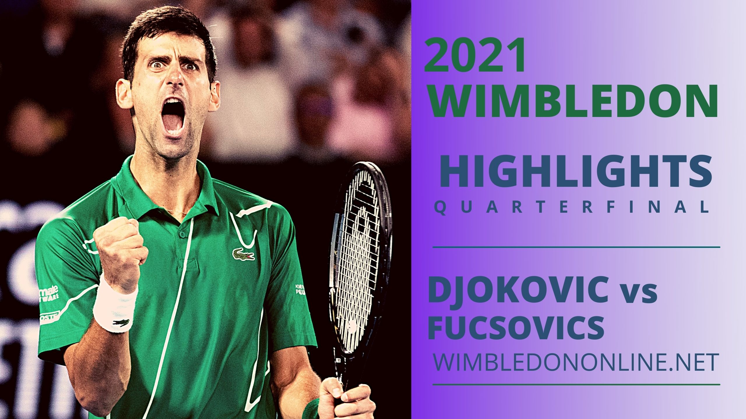 Djokovic Vs Fucsovics Highlights QF 2021