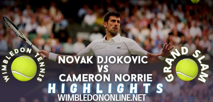Djokovic Vs Norrie Wimbledon 2022 Semifinal Video Highlights
