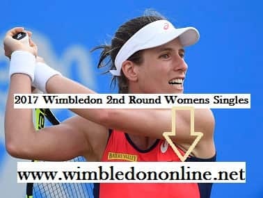 2017 Wimbledon 2nd Round Womens Singles live
