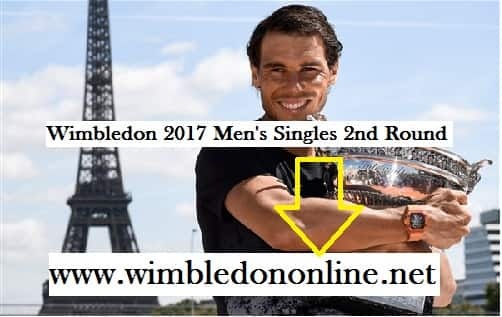 Wimbledon 2017 Mens Singles 2nd Round live